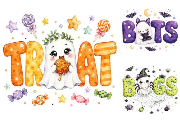 Download Halloween Ghost Sublimation PNG Bundle - Halloween ghost Collection