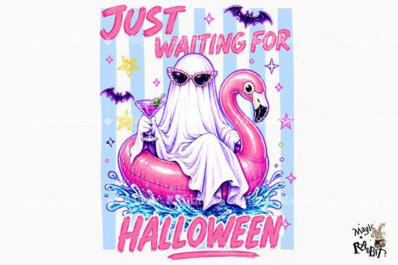 Download Just Waiting for Halloween Ghost PNG - Halloween ghost Collection
