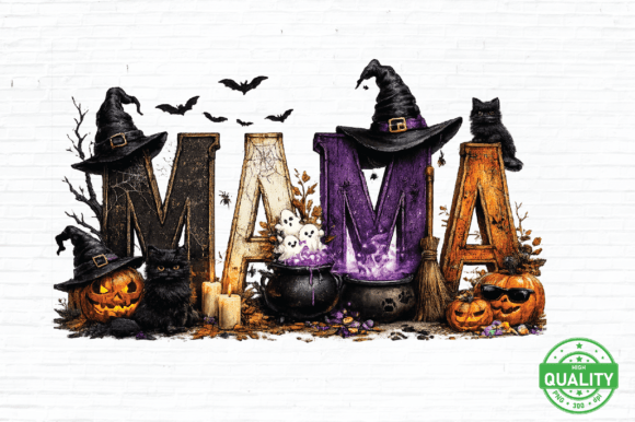 Download Mama Witch Halloween Pumpkin PNG - Halloween pumpkin Collection