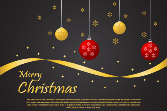 Download Black Color Merry Christmas Background - Premium Resources