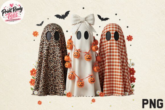 Download Halloween Ghost Friends PNG, Autumn PNG - Halloween ghost Collection