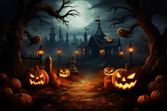 Download Halloween Motifs Creepy Illustrations - Halloween motifs Collection