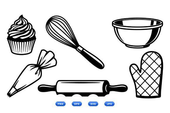 Download Baking Clipart Kitchen Icons - Baking Collection
